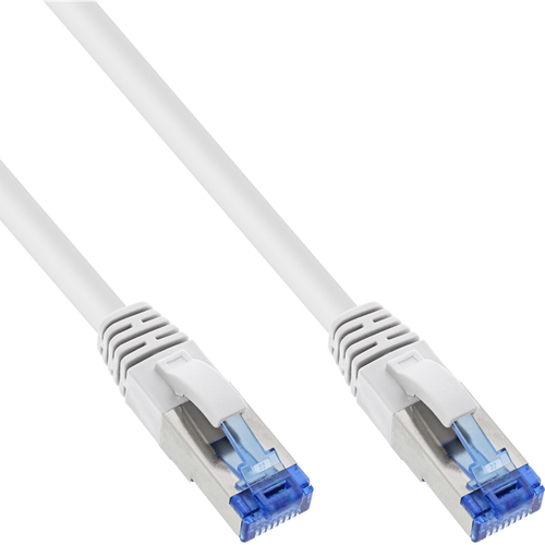 Dây cáp mạng InLine B-76803W màu trắng 3 m Cat6a S/FTP (S-STP) Tròn