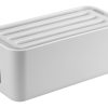 Bộ sắp xếp cáp Ewent EW1569 Dạng đa năng Hộp cuộn dây màu trắng 1 chiếc