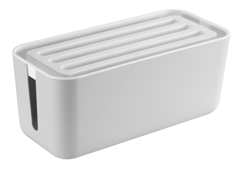 Bộ sắp xếp cáp Ewent EW1569 Dạng đa năng Hộp cuộn dây màu trắng 1 chiếc