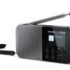 Radio Sharp DR-P520 cho cá nhân Kỹ thuật số màu xám