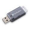 Ổ USB flash Verbatim 71270 64 GB USB Type-A 2.0 màu xám