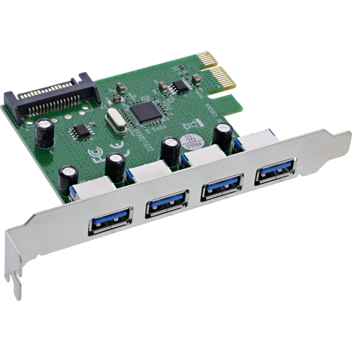 Card giao tiếp & bộ chuyển đổi InLine 76666M Nội bộ USB 3.2 Gen 1 (3.1 Gen 1)