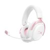 HyperX Cloud III S – Tai nghe chơi game Không dây (Trắng/Hồng)