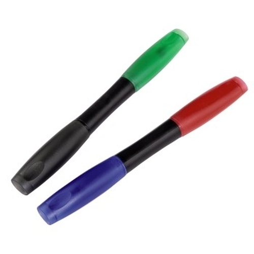 Bút viết trên mọi bề mặt Hama CD/DVD Dual Markers, 4in2 Set, black, green, blue, red