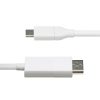 Bộ chuyển đổi cáp video StarTech.com CDP2DP2MBW 1,9 m DisplayPort USB Type-C màu trắng