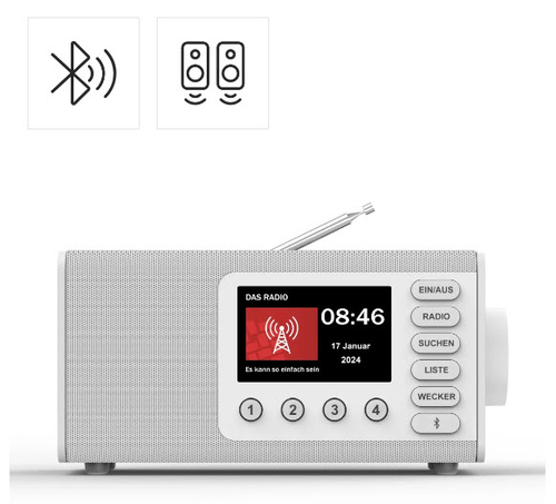 224a55d7c6d79ec319afb710bd60c9b9b9ff4919.jpg Radio Hama DR1001BT cho cá nhân Kỹ thuật số màu trắng
