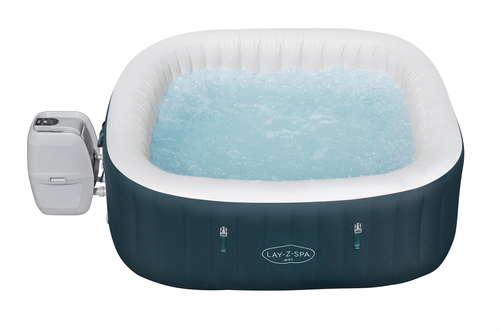 Bồn Tắm Nước Nóng & Spa Bestway Lay-Z-Spa 6002U hot tub/spa 778 L 6 người Hình vuông màu đen, màu trắng