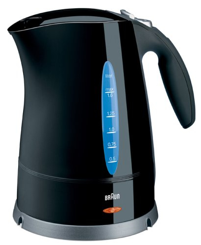 Ấm điện Braun Waterkoker WK 300 1,6 L 3000 W màu đen