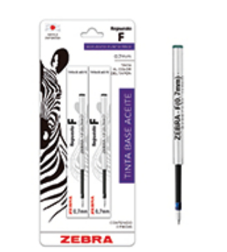 Bút bi Zebra 103VDRFNB002 màu xanh lá cây, màu đỏ Bút bi nắp đậy Nhỏ 2 chiếc