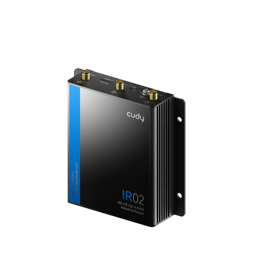 Thiết bị mạng di động 4G/5G Cudy 4G LTE Cat 4 N150 Industrial Wi-Fi Router, IR02 1.0 Router mạng tế bào