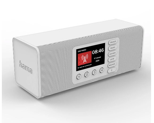 283e268625d2ffdbebf7fba7a2a1010d62e25d97.jpg Radio Hama DR2002BT cho cá nhân Kỹ thuật số màu trắng