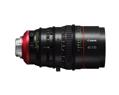 Canon CN-E45-135mm T2.4 L FP(M) Máy quay phim kết hợp Ống kính điện ảnh màu đen