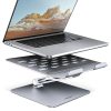 Giá đỡ laptop Axagon STND-LQ Giá đỡ máy tính xách tay & máy tính bảng màu xám 43,9 cm (17.3")