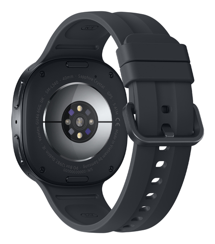 Đồng hồ thông minh Samsung Galaxy Watch9 3,3 cm (1.3") AMOLED 40 mm Kỹ thuật số 438 x 438 pixels Màn hình cảm ứng màu than chì Wi-Fi GPS