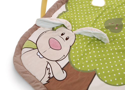 Thảm tập thể dục & chơi cho em bé NICI 48510 Pôliexte (vải nhân tạo) Đa màu sắc Thảm chơi cho em bé