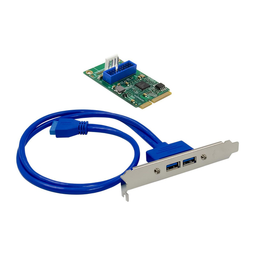 Card giao tiếp & bộ chuyển đổi Microconnect MC-PCIE-RS232-CH384L Nội bộ Mini PCIe