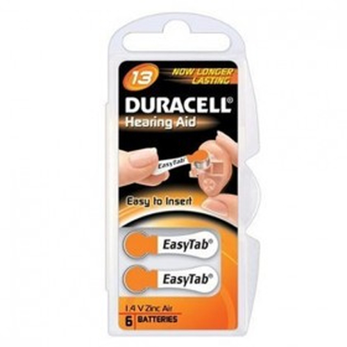 Pin gia dụng Duracell DA13 Pin dùng một lần Kẽm - Không khí