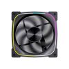 Tản nhiệt máy tính VIDA Stealth 120mm ARGB PWM Case Fan, Hydraulic Bearing, Outer Ring Lighting, 600-1500 RPM, Black Thùng máy tính Quạt 12 cm màu đen 1 chiếc