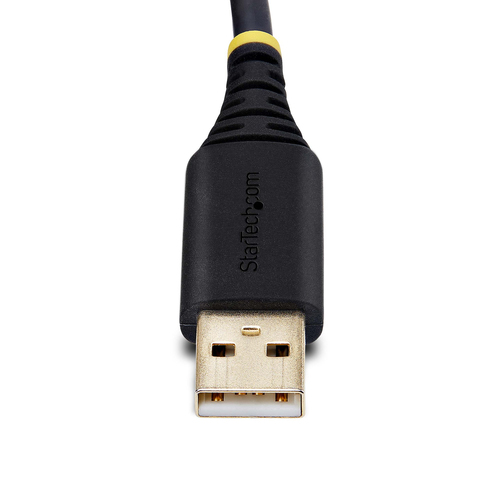 Cáp nối tiếp StarTech.com 1P6FFCN-USB-SERIAL màu đen 2 m USB Type-A DB-9