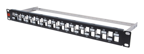 Cổng kết nối Techly I-KS PP-24-BKST 1U