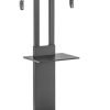 Xe/kệ đẩy văn phòng phẩm AISENS FT86TSE-399 màu đen Màn hình phẳng Trạm đa phương tiện