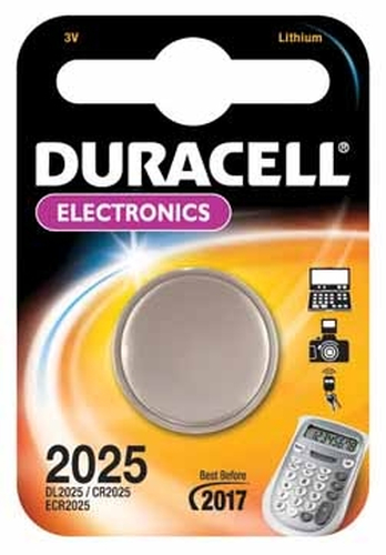 Pin gia dụng Duracell CR2025 Pin dùng một lần Lithium