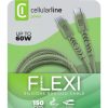 Cáp Cellularline USBDATAUBRC2C15G USB 1,5 m USB C 60 W màu xanh lá cây
