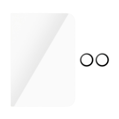 Miếng dán bảo vệ điện thoại PanzerGlass PG06532 mobile phone screen/back protector Clear screen protector/Camera lens protector Apple 2 chiếc