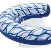 Ghế nằm nổi dùng cho hồ bơi & bãi biển Bestway 43922 màu xanh lơ, màu trắng Hoa văn PVC Ghế nổi