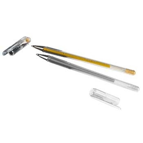 Bút bi Hama ″BallPen″ Album Markers Set, gold/silver 2 chiếc