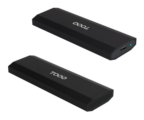 Hộp đựng ổ cứng TooQ TQE-2231B Hộp đựng ổ cứng Vỏ SSD màu đen M.2