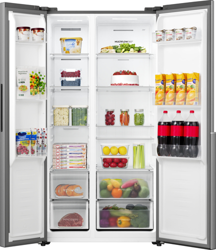 3107d7d496dc30713f7f440b55995019d07ee6e4.jpg Tủ lạnh size by side Gorenje NRS917C41X Đặt riêng 544 L màu xám
