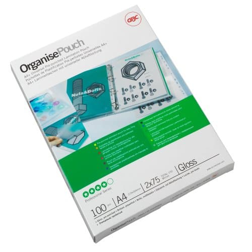 Bao ép plastic GBC Organise Pouch A4 100 chiếc