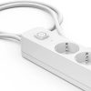Ổ cắm kéo dài Hama 00116077 1,4 m 3 ổ cắm AC Trong nhà màu trắng