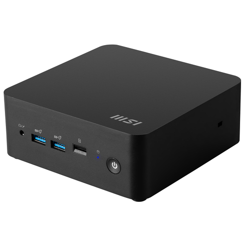 Phụ kiện máy tính MSI Cubi NUC 1M-005BNZ 0.84L sized PC màu đen 120U Intel SoC