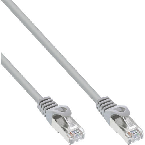 Dây cáp mạng InLine B-72500 màu xám 10 m Cat5e SF/UTP (S-FTP) Tròn