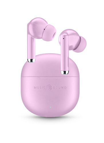 Tai nghe Music Sound BTMSTWSMAVIP Tai nghe có mic True Wireless Stereo (TWS) Kiểu nhét tai (In-ear) Cuộc gọi/nhạc USB Type-C Bluetooth màu hồng