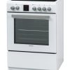 Bếp Sharp KF-76VDD19W-DE đứng độc lập Chạy bằng điện Gốm màu trắng