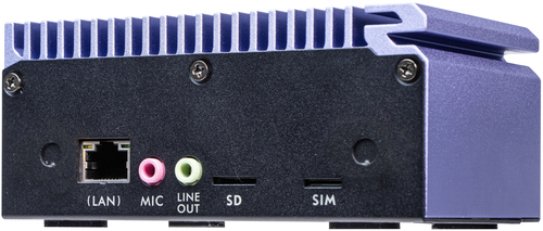 Shuttle Edge PC SPCEL12 Máy tính cỡ 0.46L màu đen, màu xanh lơ J6412 Intel SoC BGA 1493 2 GHz