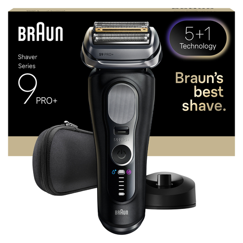 35ecb35d32bde161a524306d9f9a7ab8b779828e.jpg Máy cạo râu Braun Series 9 Pro+ 9610S Máy cạo râu lưỡi lá Bộ tỉa màu đen