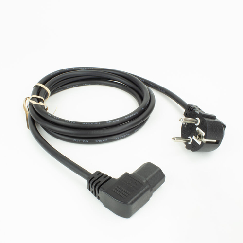 Dây cáp điện ACT AK5346 màu đen 1 m CEE7/7 IEC C15