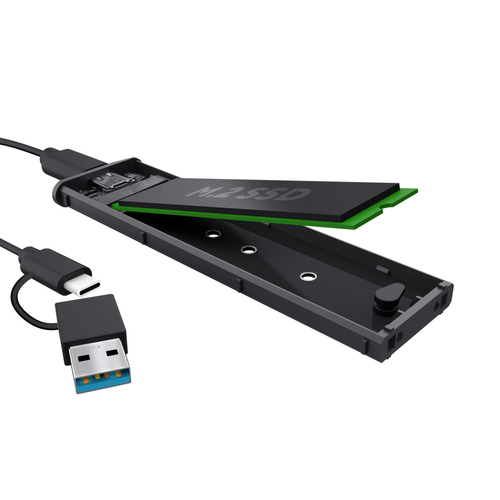 Hộp đựng ổ cứng Trust 25806 Vỏ SSD màu đen