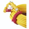 Dây buộc cáp Hama 00221005 Dây buộc cáp móc tự dính & băng vòng Ni lông màu đen, màu xanh lơ 12 chiếc