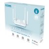 Bộ định tuyến không dây D-Link EAGLE PRO AI AX1500 Smart Router Gigabit Ethernet Băng tần kép (2.4 GHz / 5 GHz) màu trắng