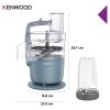 Đồ dùng chế biến thực phẩm Kenwood MultiPro Go Blend 900 W 1,3 L màu xanh lơ Gắn cân
