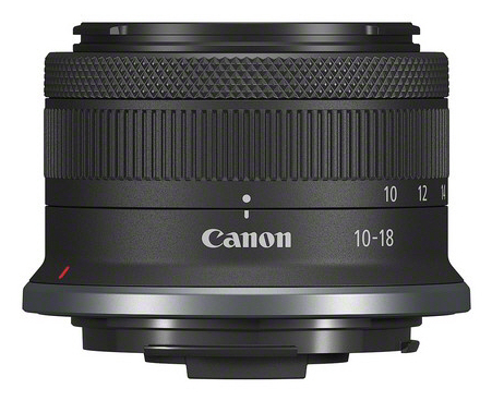 Canon RF-S 10-18 mm f4.5-6.3 IS STM MILC Ống kính zoom góc rộng màu đen