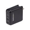 Củ sạc điện thoại StarTech.com 2210GN-WALL-CHARGER Dạng đa năng màu đen Dòng điện xoay chiều Sạc nhanh Trong nhà