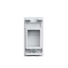 Hộp đấu dây điện Lanview CAT6a UK 50*25 UTP Single Module Can be Fitted with Keystone White RJ-45 màu trắng