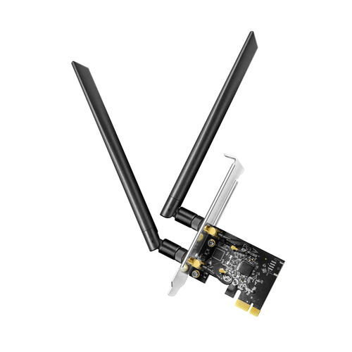 Card mạng Cudy Мрежова карта WE1300, Dual-Band PCI-e, 867 - 400 Mbps Nội bộ 867 Mbit/s