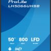3ab34ed545c1ad012168dab4fd1560d9fe50dd1b.jpg Màn hình hiển thị iiyama LH5066UHSB-B1AG Màn hình chỉ dẫn kỹ thuật số 127 cm (50") LCD Wi-Fi 800 cd/m² 4K Ultra HD màu đen Bộ xử lý được tích hợp Android 24/7